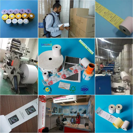 Thermal Transfer Labels Adhesive Thermal Label Jumbo Roll Stickers