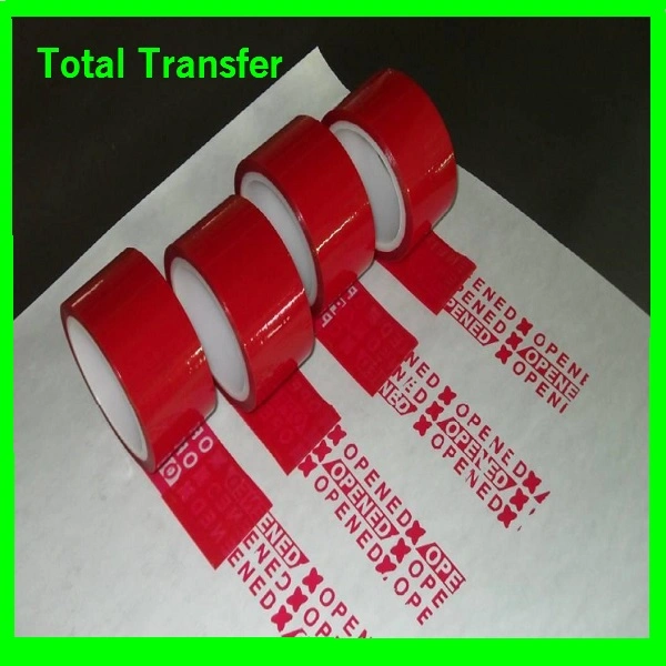 OEM Custom Printing Tamper Evident Security Void Tape Security Label Volid Sticker Printing Tape for Safety